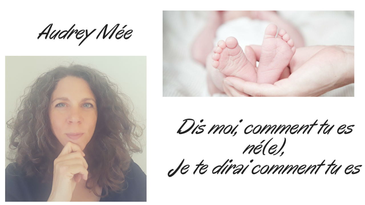 Audrey Mée kinésiologue traductrice de bébé naissance