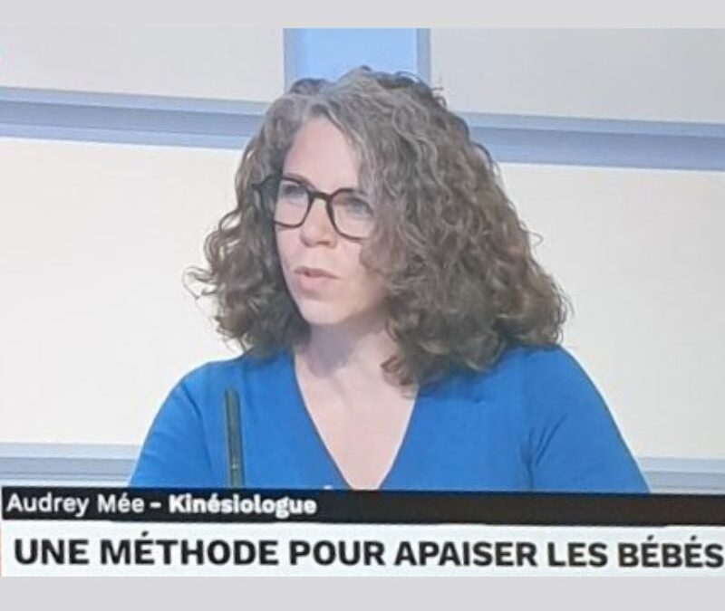 Audrey Mée kinésiologue Méthode Raconte-moi mon histoire sur TéléNantes