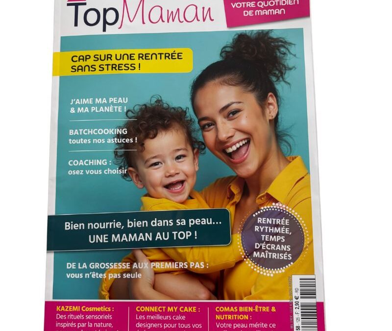 Interview dans Top Maman : comment la méthode Raconte-moi mon histoire aide les enfants à se libérer de leurs émotions